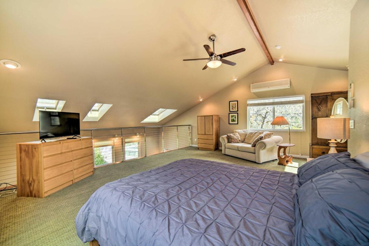 Hilltop Loft Ukiah Vacation Rental! Dış mekan fotoğraf